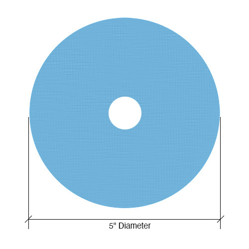 CRL TD510P 3M Trizact 5″ A10 PSA Polishing Disc