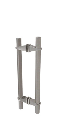 CRL VPS116BS Brushed Stainless 16″ Adjustable Pull Handle with VP1 Mounting Post