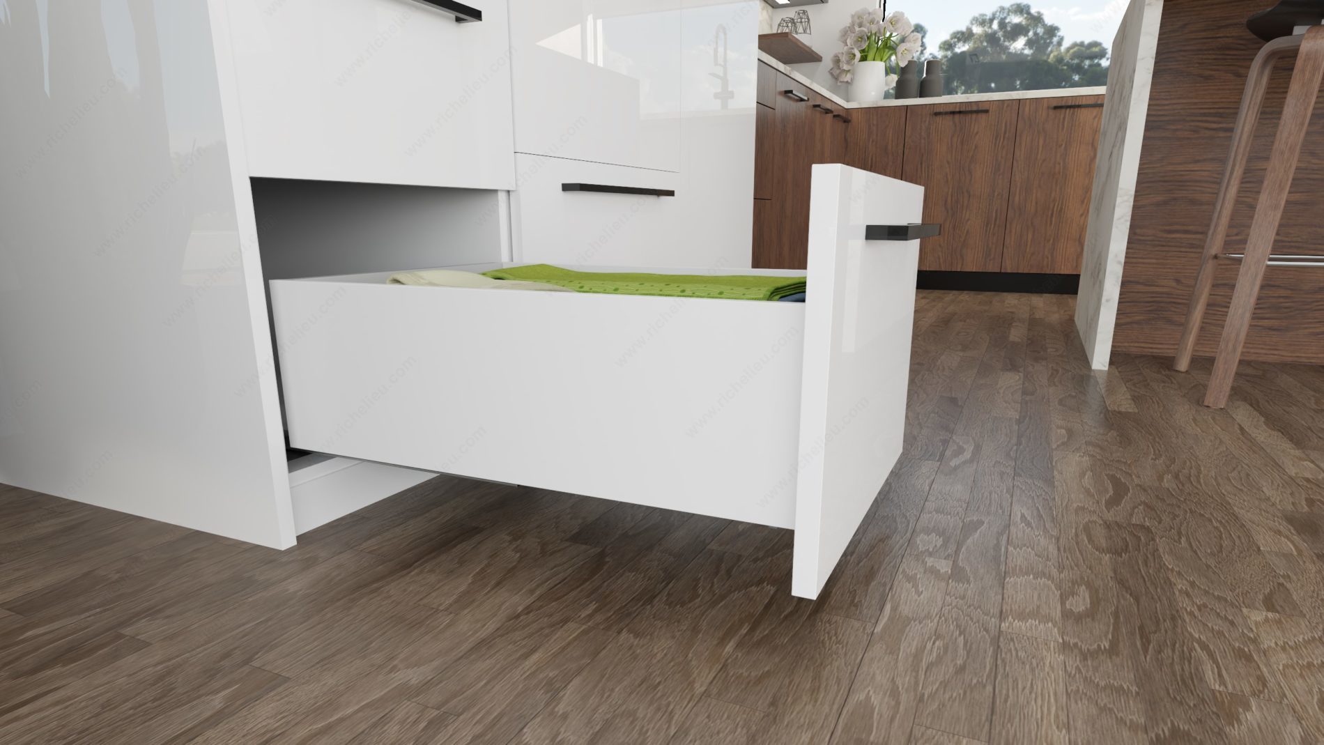 Richelieu WEBKIT1237888 OPTIMIZ-R 185mm Standard Drawer Set