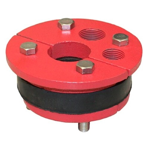 Merrill WS40010075 4″ x 1″ WS Series Well Seal 3/4″ Cable Tapping and 1/2″ Vent