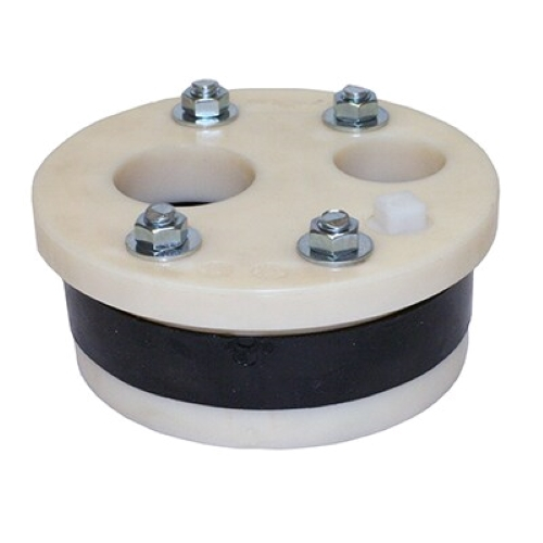 Merrill WS522510P 5″ x 1-1/4″ x 1″ WS Series Plastic Well Seal Double Drop Pipe