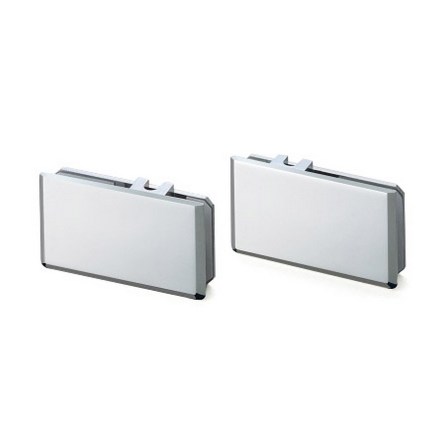 Upper Bracket Set for Sliding Glass Door Chrome Sugatsune XL-GC06-C