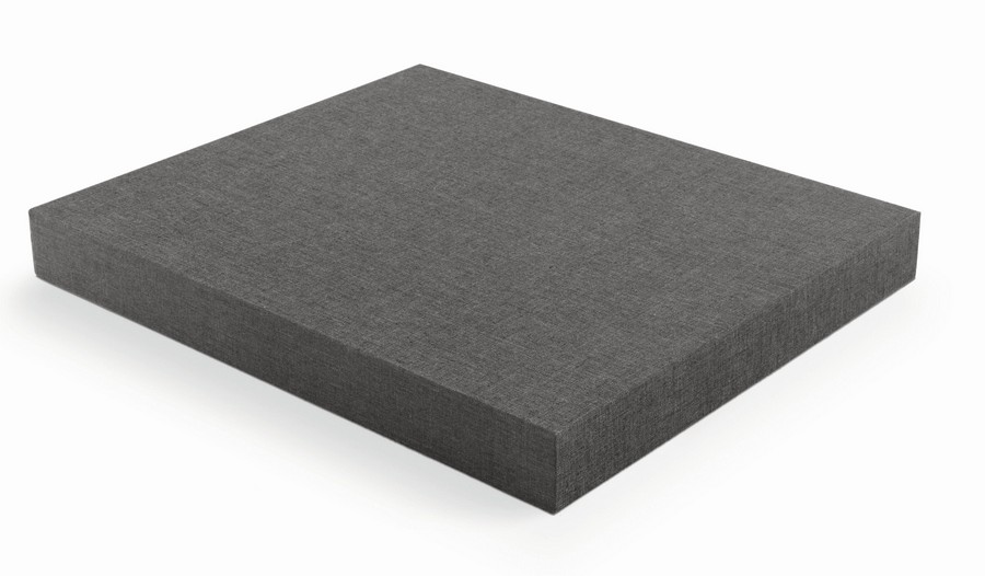 Closet Storage Box Lid 18-7/8″ L X 10-1/4″ W  2″ H Tasmania Grey Fabric Bulk-3 Salice YE80DFDA0151B