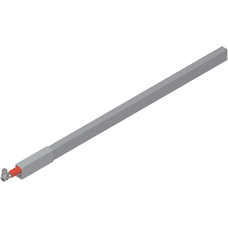 TANDEMBOX 20″ Longside Gallery Rail RH Brushed Stainless Blum ZRG.487RSIC-R