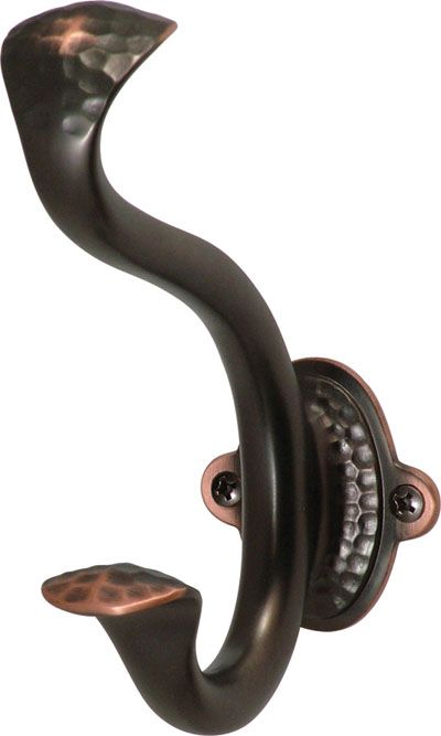 Belwith P2175-OBH Craftsman ORB Coat and Hat Hook