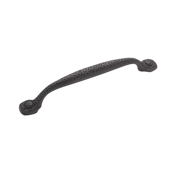 Belwith P2997-BI Refined Rustic 160mm Black Iron Pull