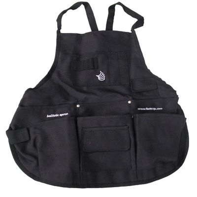 FastCap BALLISTIC SELF HEAL Ballistic Black Bib Apron, 20″ Long