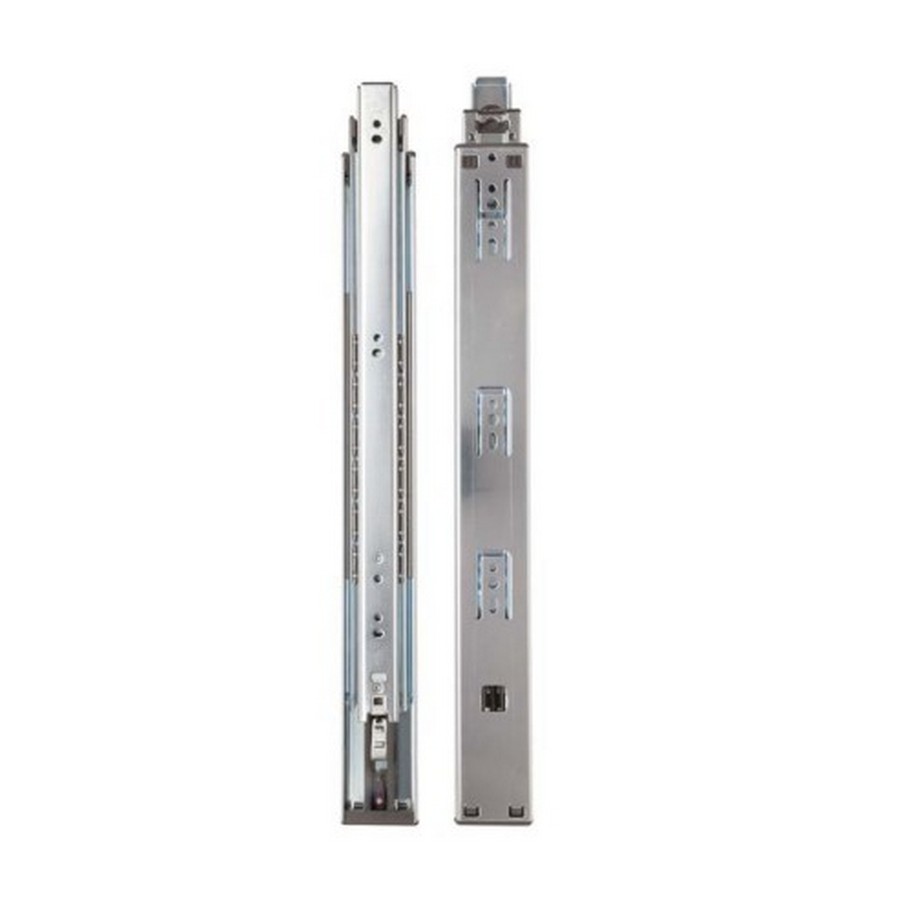 KV GS4260 12″ Economy Push-to-Open Side Mount Full Extension Drawer Slide Zinc Knape and Vogt GS4260 12