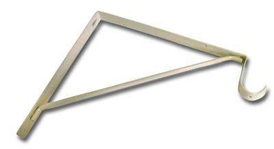 Knape & Vogt 1195 WH White Shelf Rod Support