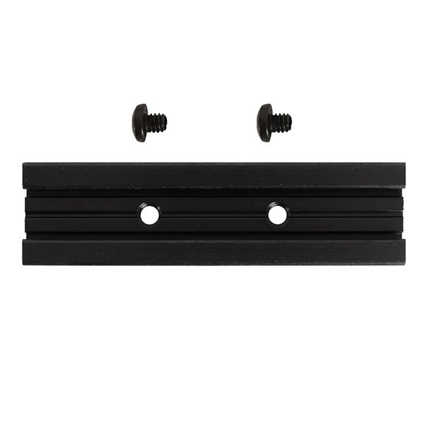 Knape & Vogt FR-SPK Flat Rail Aluminum Black Splice Kit