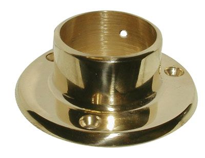 Lavi 00-510/1H 1.5″ Polished Brass Wall Flange