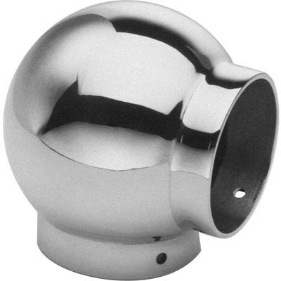 Lavi 44-702/1H 1-1/2″ Satin Stainless Steel 90 Ball Elbow