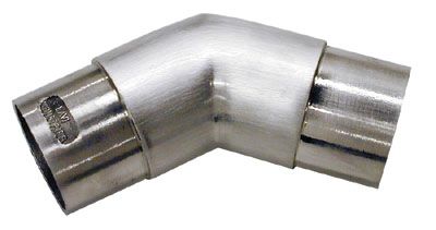 Lavi 44-730/2 2″ 135 Flush Elbow – Satin Stainless Steel