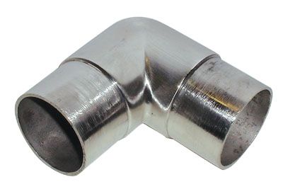 Lavi 44-732/2 2″ Square Flush Elbow 90 Satin Stainless Steel