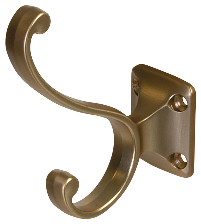 Hafele 845.08.740 Hat Coat Hook, 32 x 78 x 91 mm (W x D x H)
