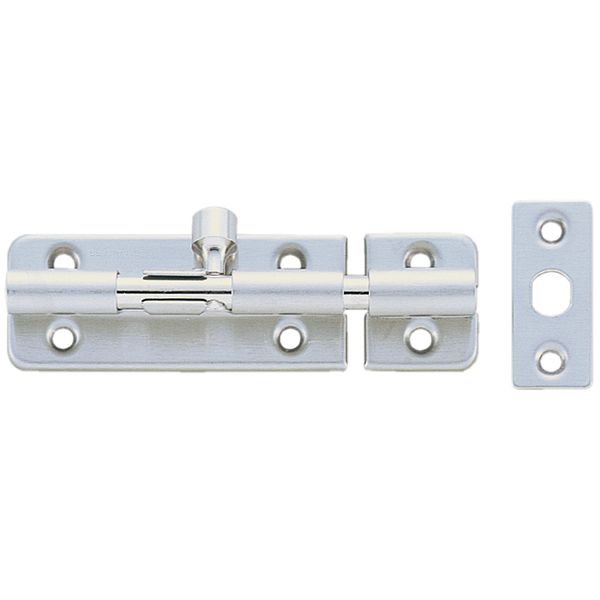 Sugatsune BL-60SS Barrel Bolt with Spring 24″x60″ Satin Stainless Steel